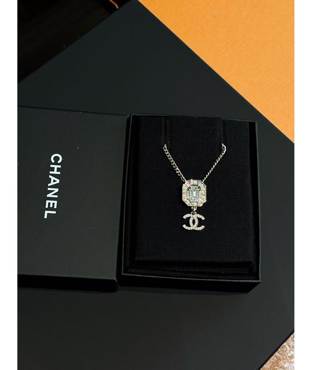 CHANEL Серебряное колье, фото 2