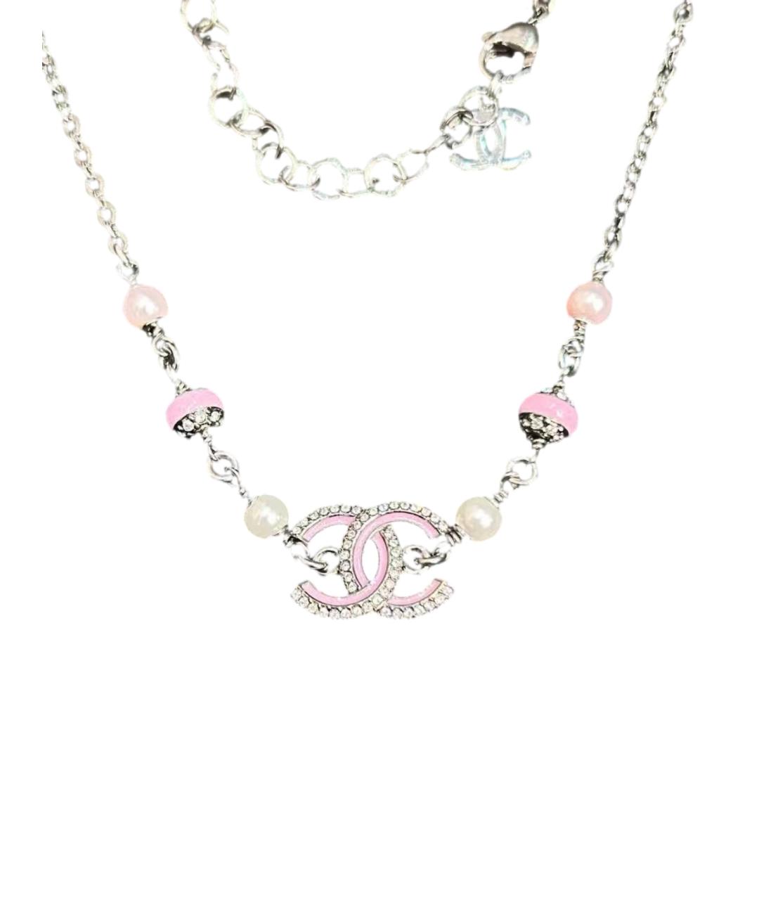 CHANEL Розовое колье, фото 1