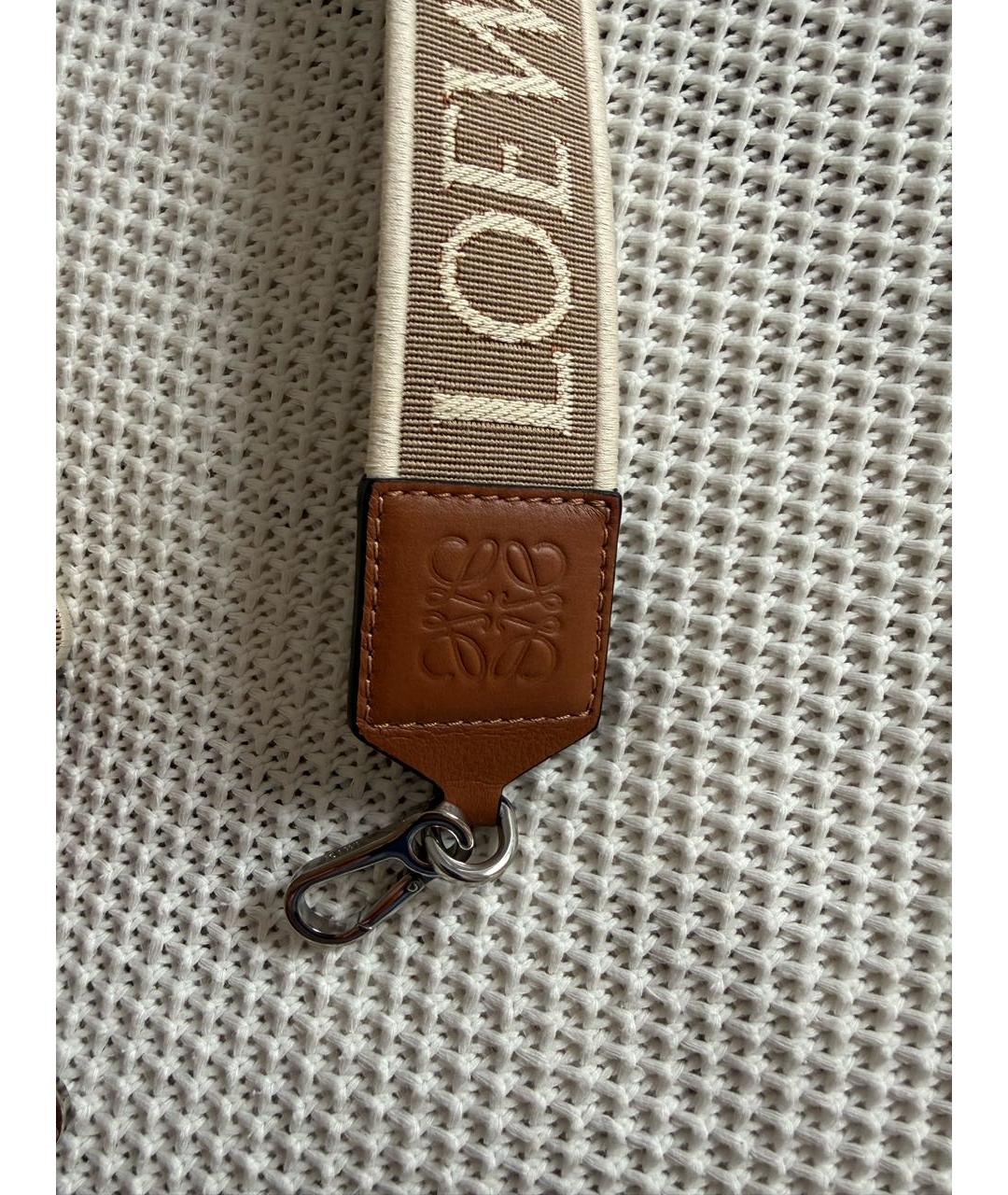 LOEWE Бежевый ремень, фото 3