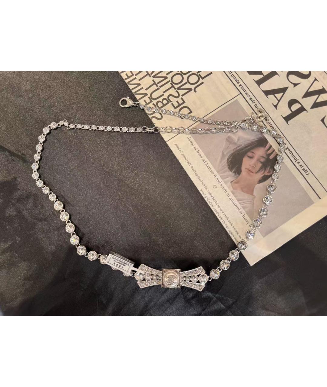 CHANEL Серебряное колье, фото 3