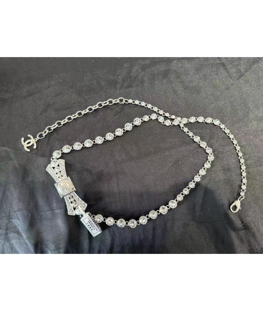 CHANEL Серебряное колье, фото 4