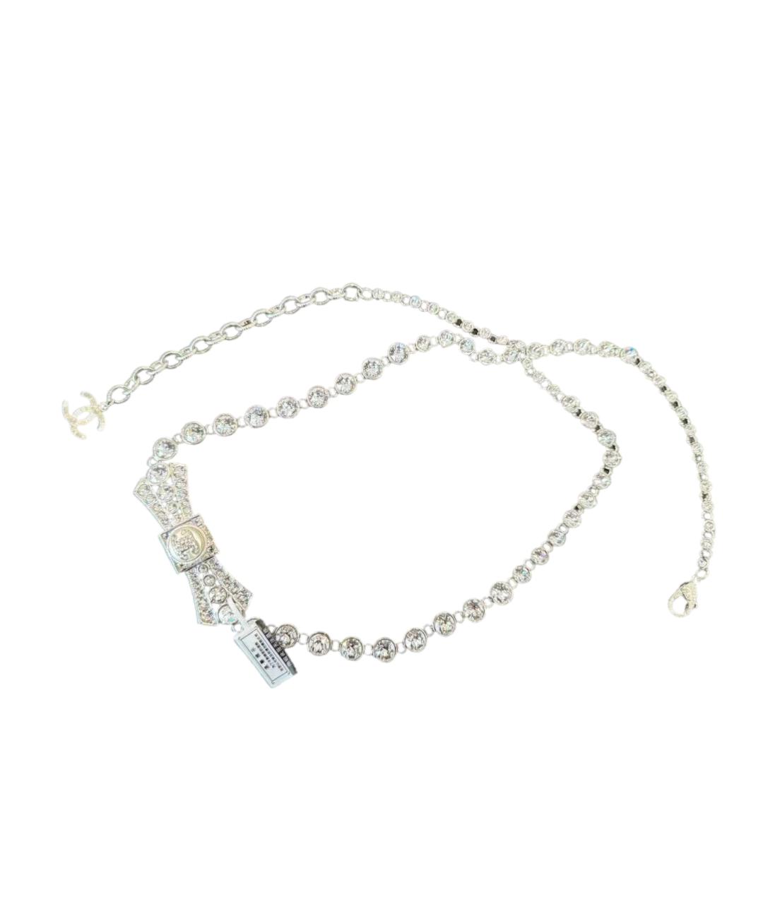 CHANEL Серебряное колье, фото 1