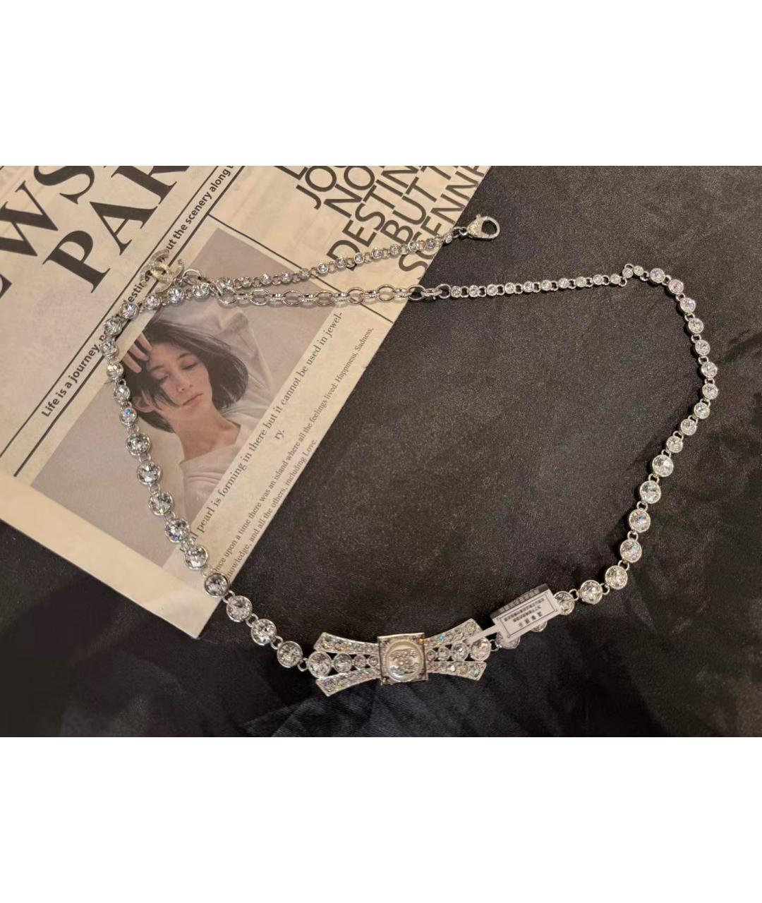 CHANEL Серебряное колье, фото 5