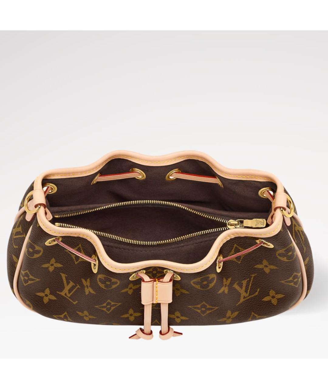 LOUIS VUITTON Коричневая сумка через плечо, фото 2