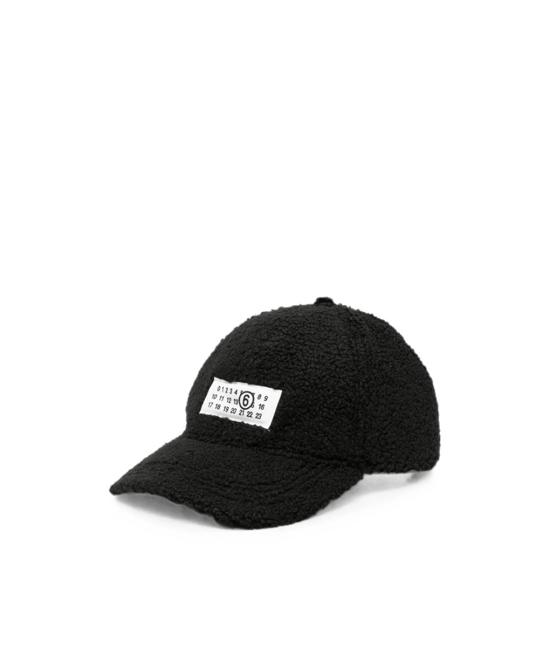 MM6 MAISON MARGIELA Черная кепка/бейсболка, фото 1