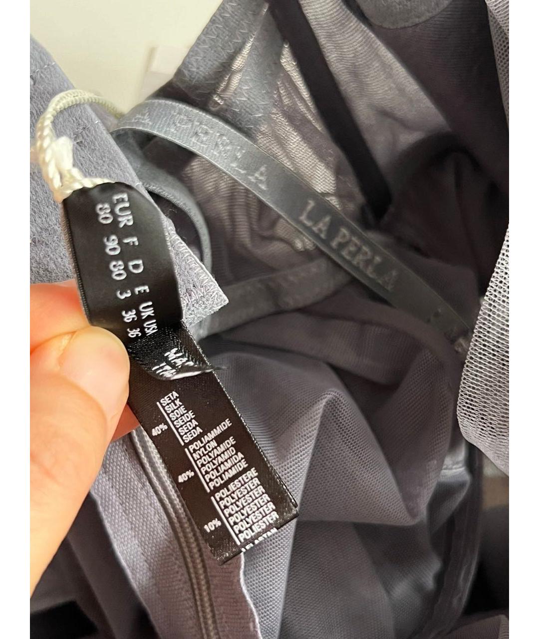 LA PERLA Серый корсеты, фото 8