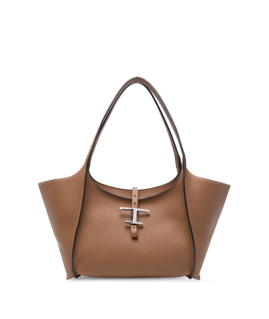 TOD'S Коричневая сумка тоут, фото 1