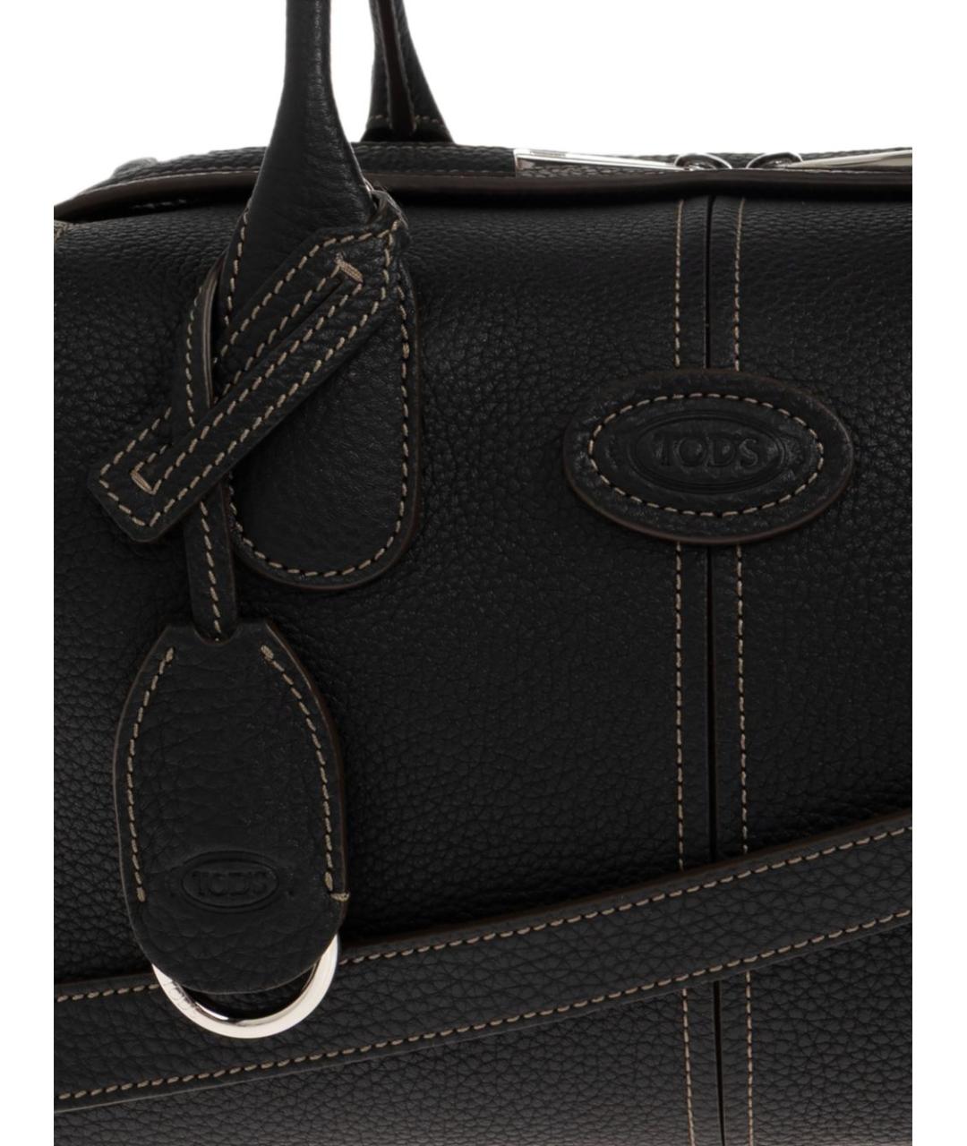 TOD'S Черная сумка тоут, фото 5