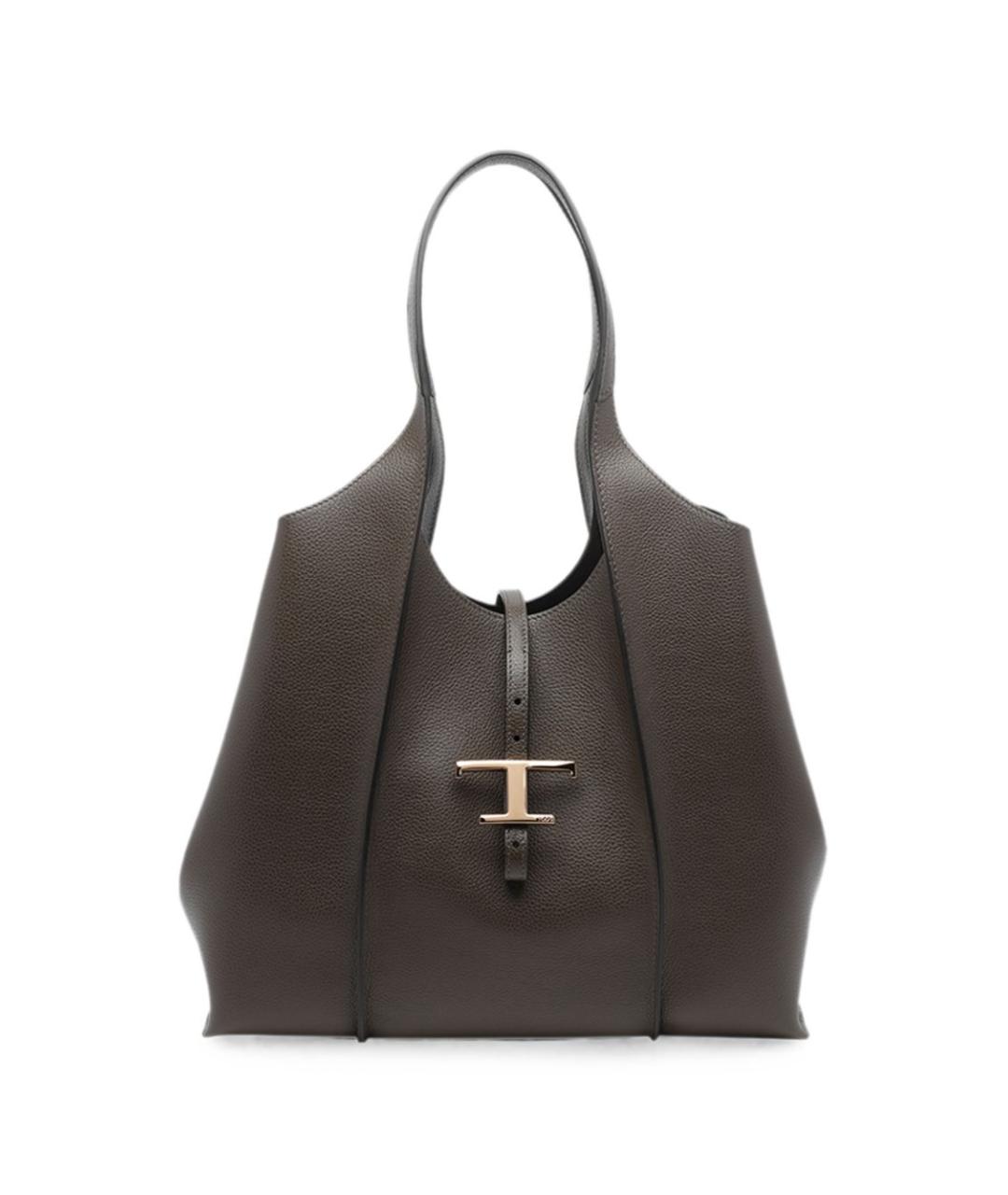TOD'S Серая сумка тоут, фото 1