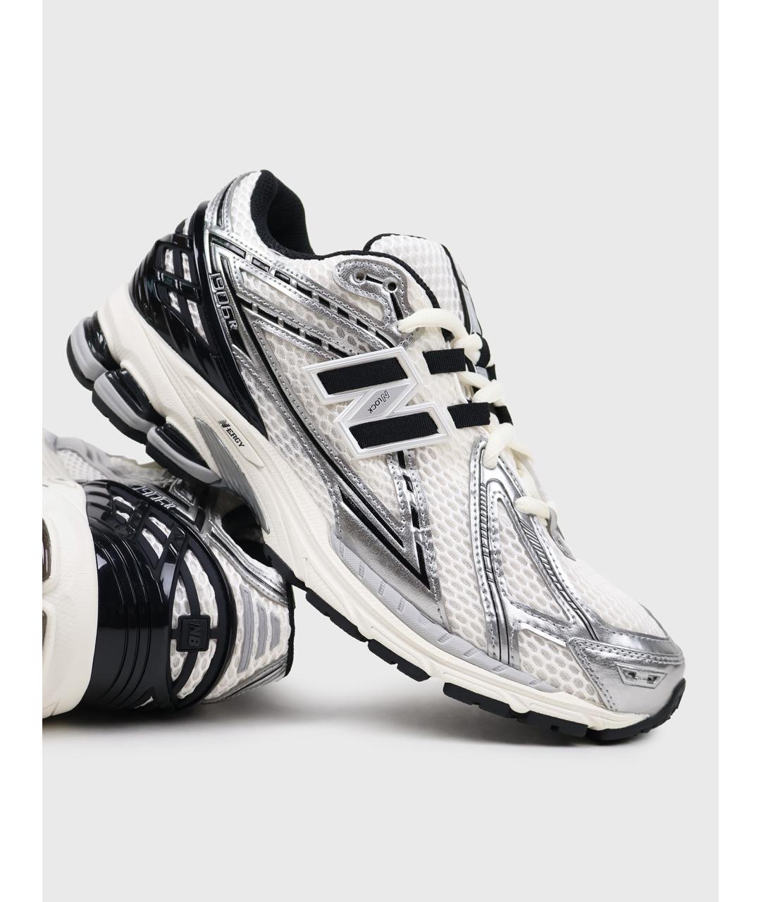 NEW BALANCE Серебряные низкие кроссовки / кеды, фото 4