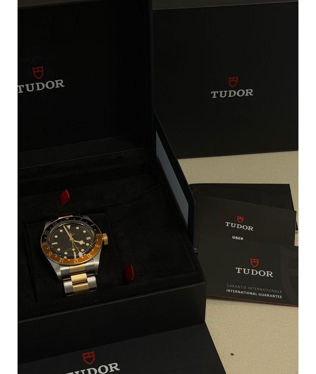 TUDOR Золотые часы, фото 5