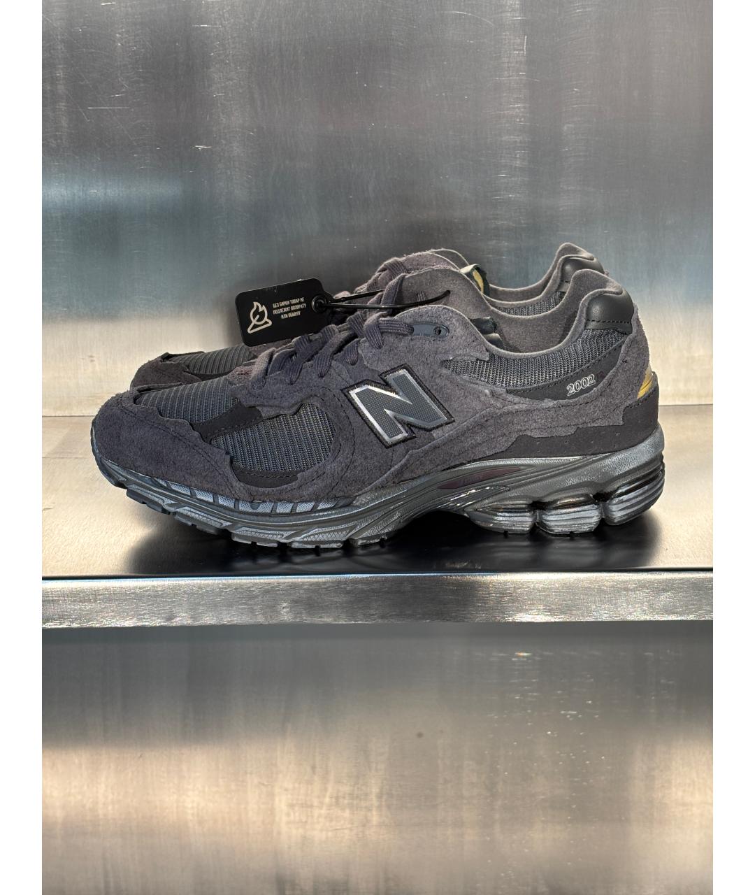 NEW BALANCE Фиолетовые замшевые низкие кроссовки / кеды, фото 6