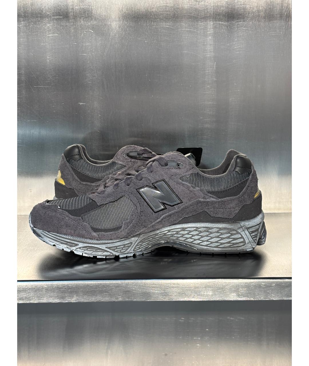 NEW BALANCE Фиолетовые замшевые низкие кроссовки / кеды, фото 7