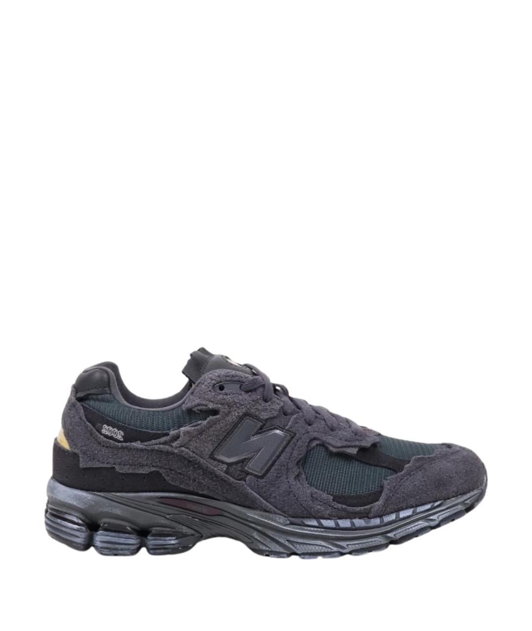 NEW BALANCE Фиолетовые замшевые низкие кроссовки / кеды, фото 1