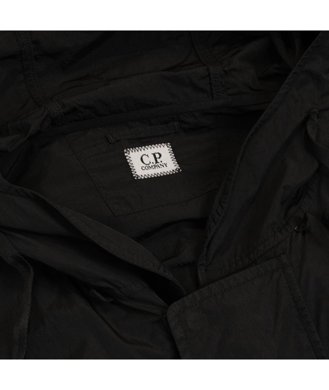 CP COMPANY Черная полиамидовая куртка, фото 3