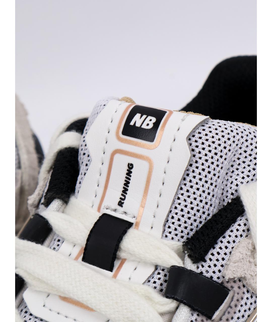 NEW BALANCE Бежевые замшевые низкие кроссовки / кеды, фото 3