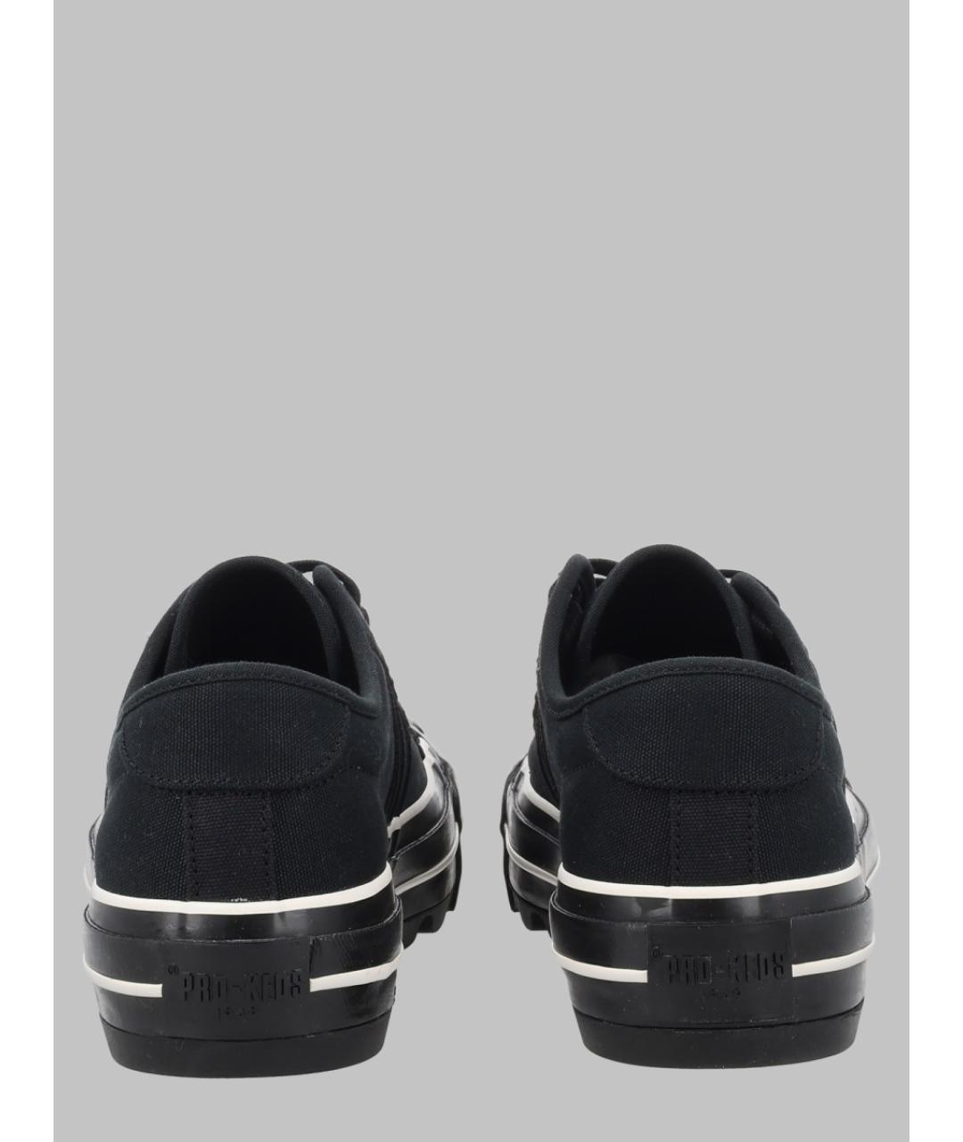 PRO-KEDS Черные текстильные низкие кроссовки / кеды, фото 2