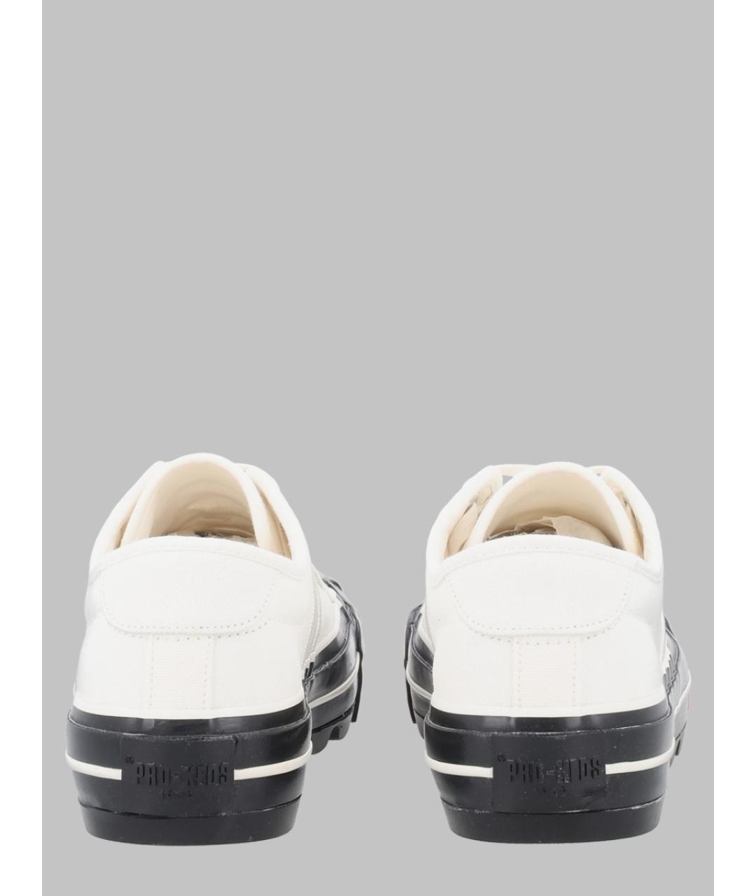 PRO-KEDS Белые текстильные низкие кроссовки / кеды, фото 2