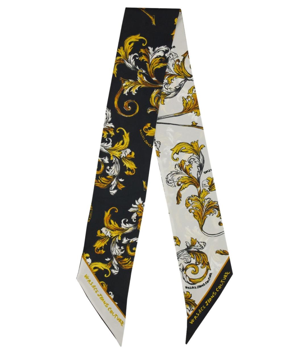VERSACE JEANS COUTURE Мульти шелковый шарф, фото 1