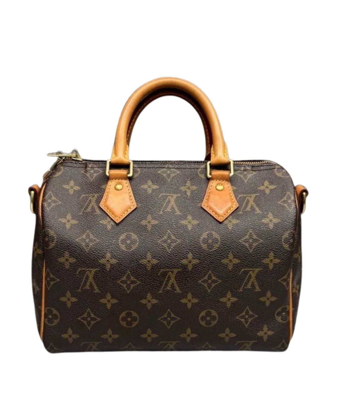 LOUIS VUITTON Коричневая сумка с короткими ручками, фото 1