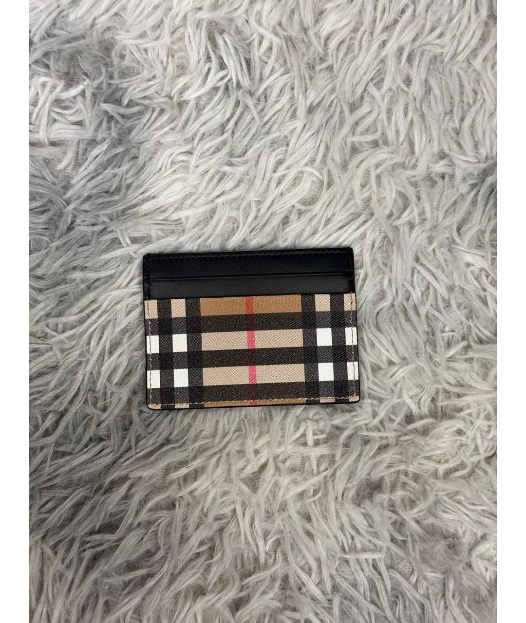 BURBERRY Коричневый кардхолдер, фото 2