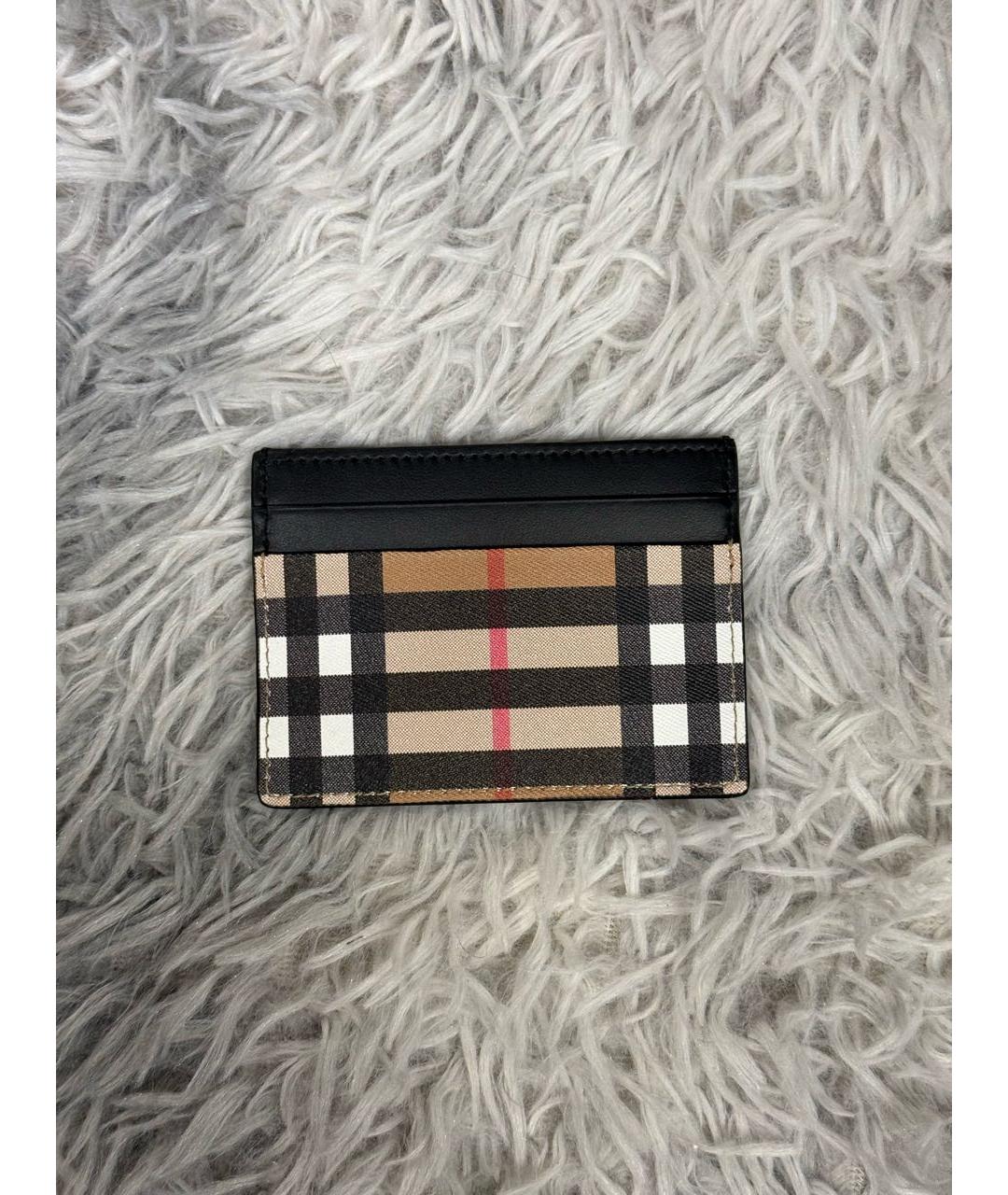 BURBERRY Коричневый кардхолдер, фото 4