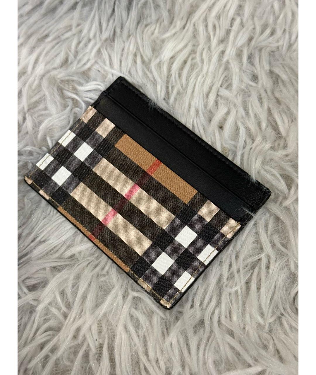 BURBERRY Коричневый кардхолдер, фото 3