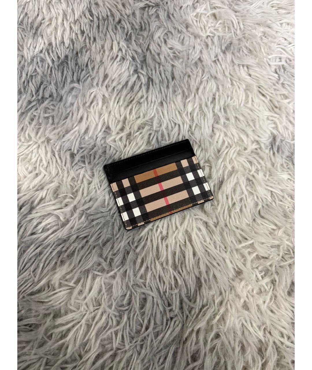 BURBERRY Коричневый кардхолдер, фото 5