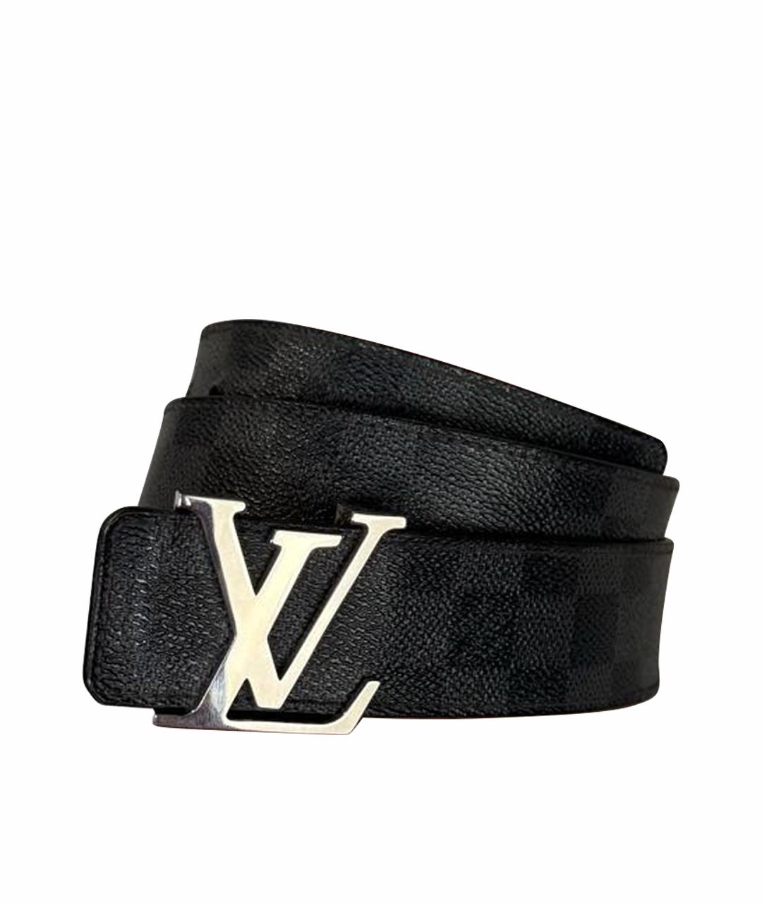 LOUIS VUITTON Черный ремень, фото 1