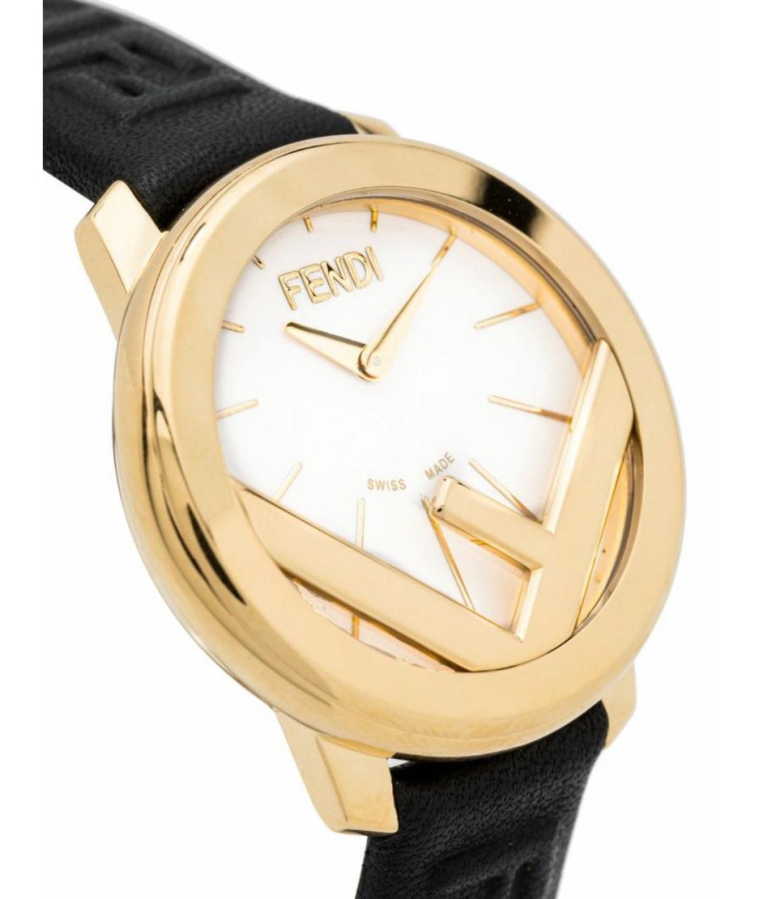 FENDI Черные часы, фото 4