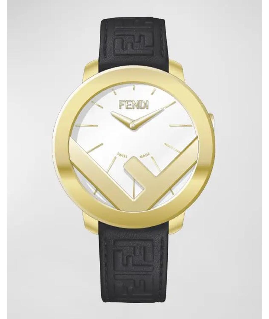 FENDI Черные часы, фото 6