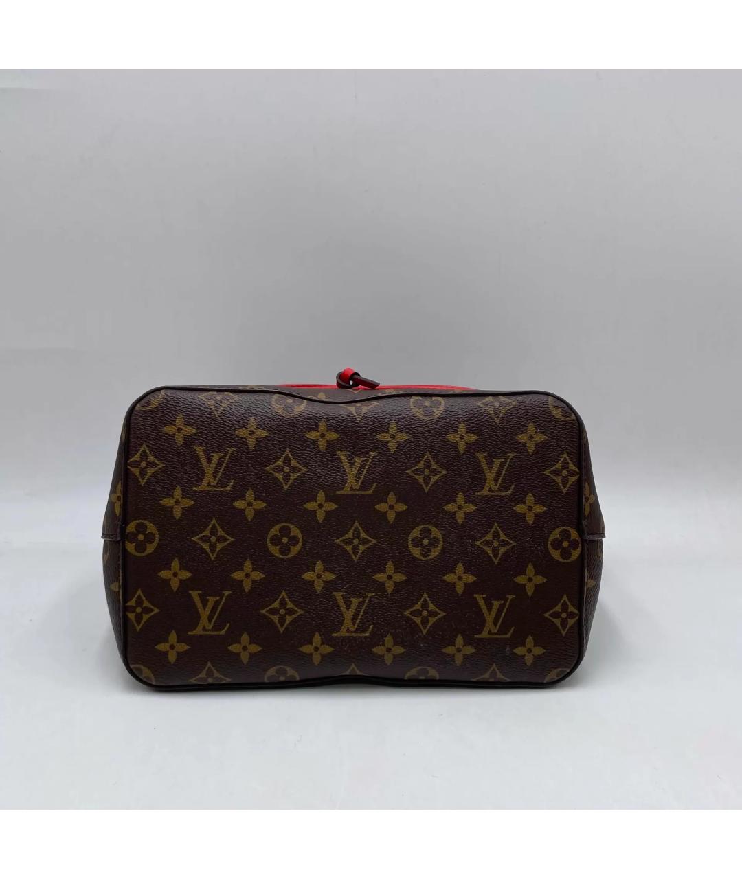 LOUIS VUITTON Коричневая сумка с короткими ручками, фото 7