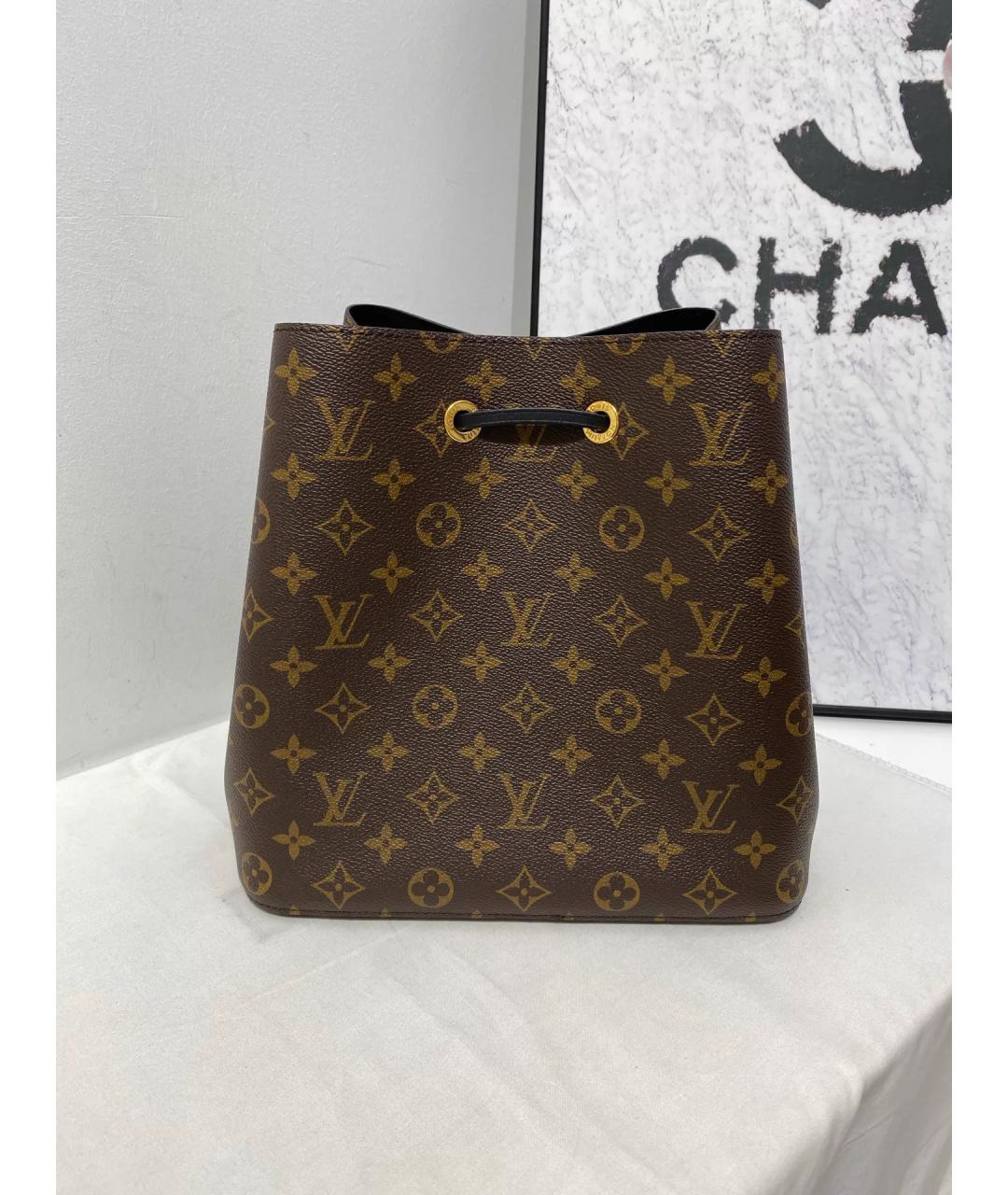 LOUIS VUITTON Коричневая сумка через плечо, фото 2