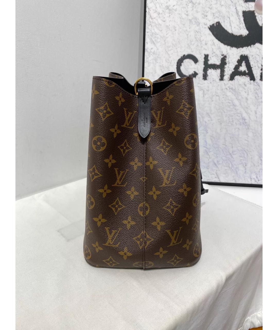 LOUIS VUITTON Коричневая сумка через плечо, фото 4