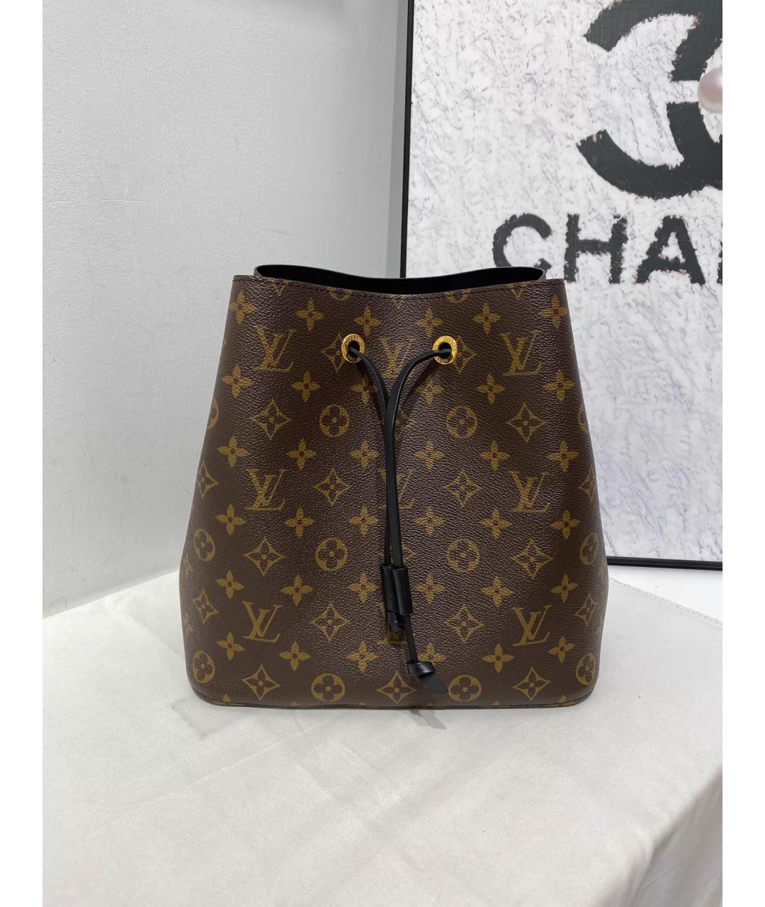 LOUIS VUITTON Коричневая сумка через плечо, фото 7