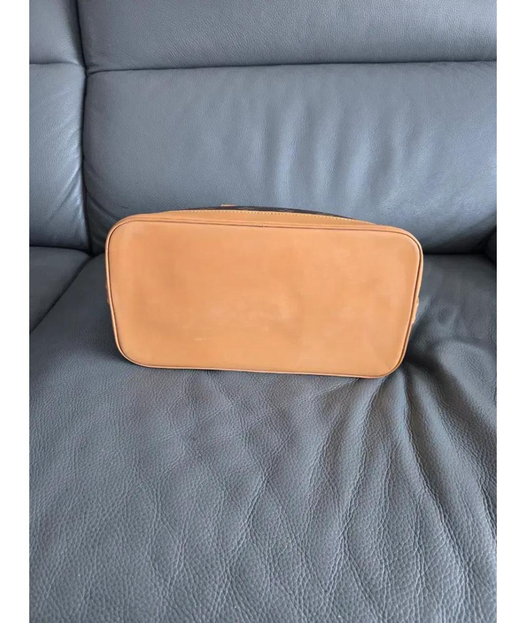 LOUIS VUITTON Коричневая сумка с короткими ручками, фото 5