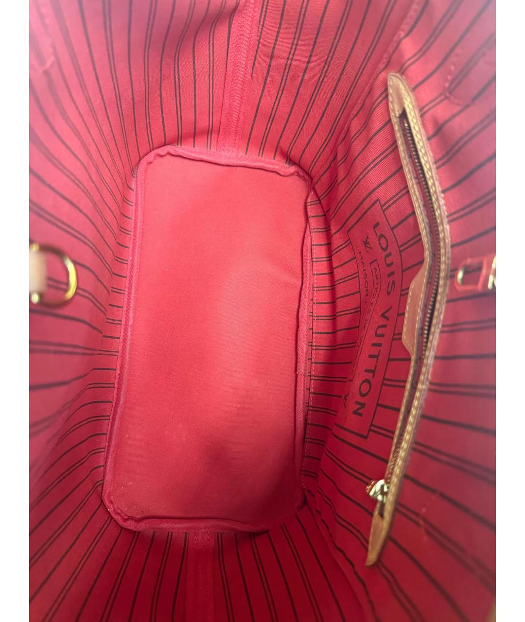 LOUIS VUITTON Коричневая сумка тоут, фото 8