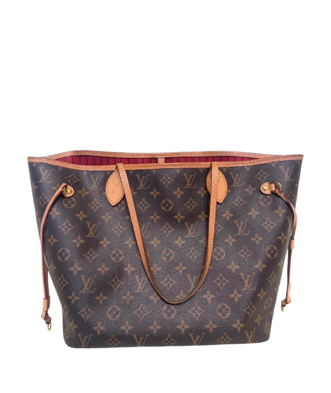 LOUIS VUITTON Коричневая сумка тоут, фото 1