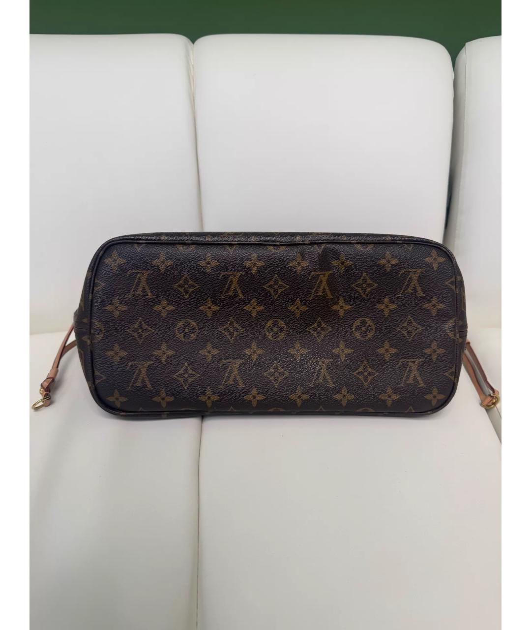 LOUIS VUITTON Коричневая сумка тоут, фото 7