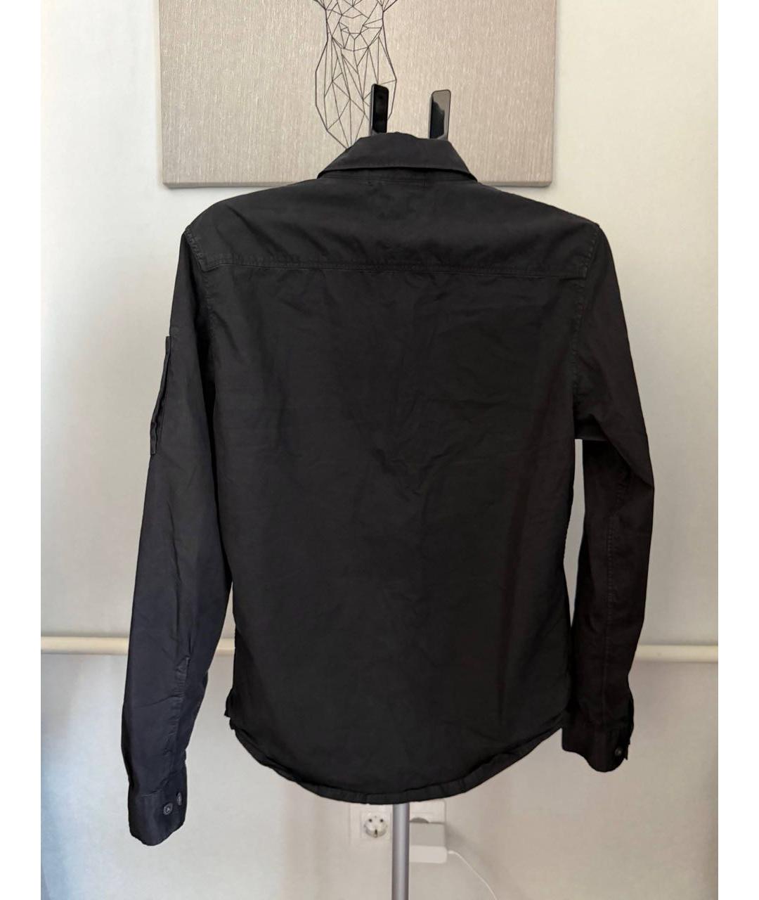 CP COMPANY Черная хлопковая куртка, фото 2