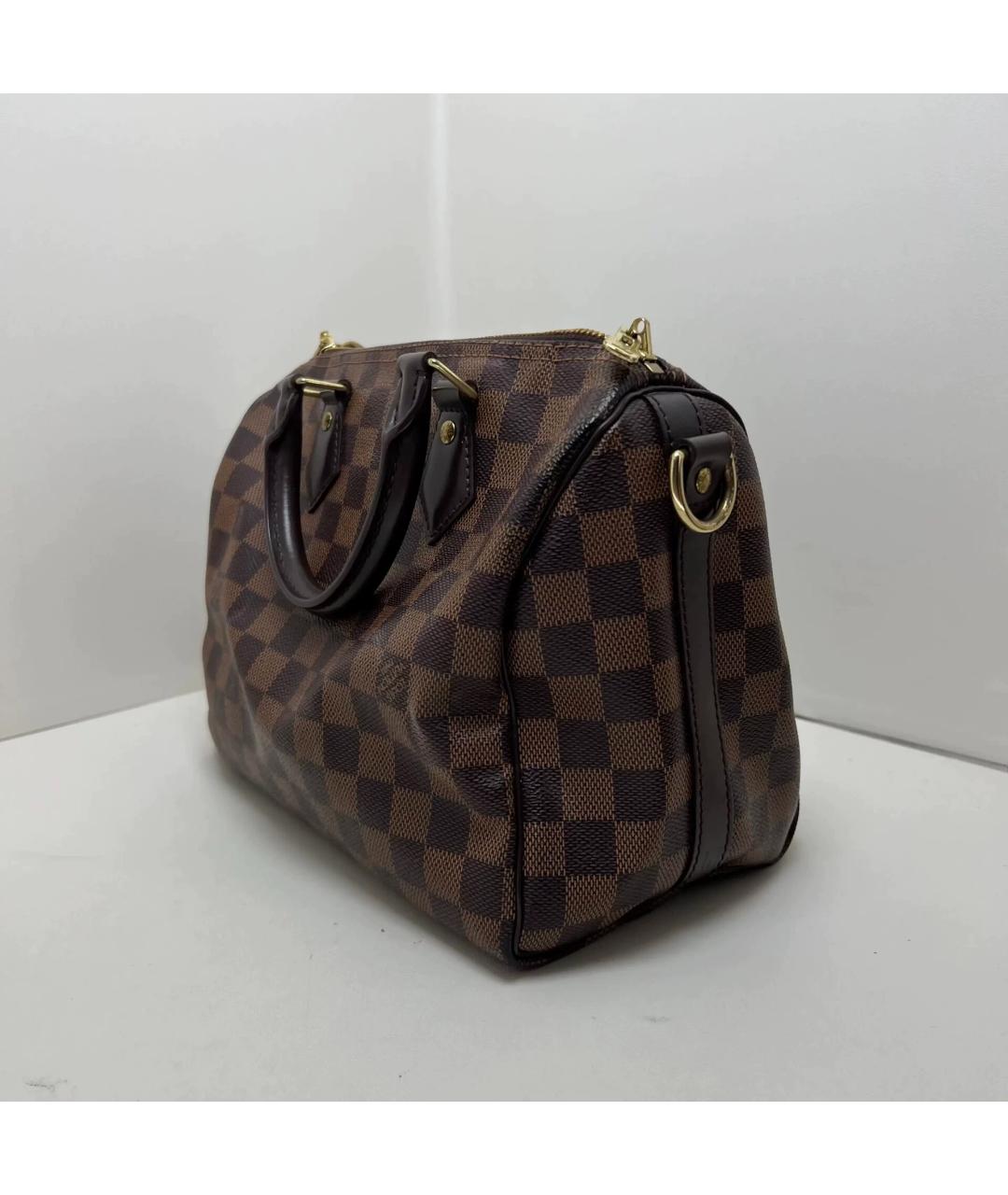LOUIS VUITTON Коричневая сумка с короткими ручками, фото 7