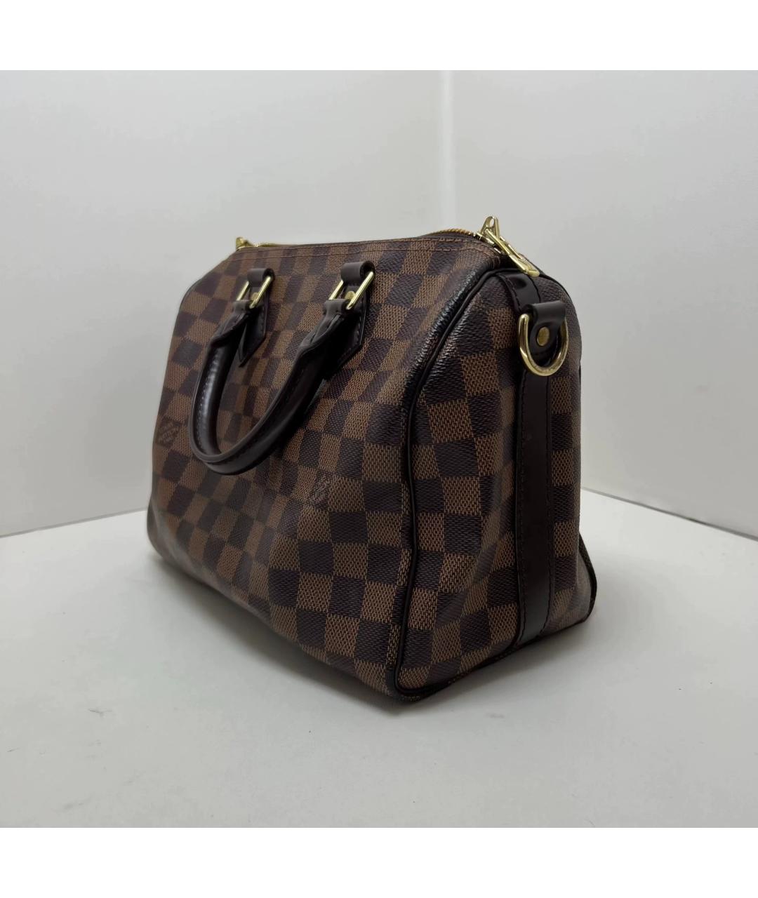 LOUIS VUITTON Коричневая сумка с короткими ручками, фото 4