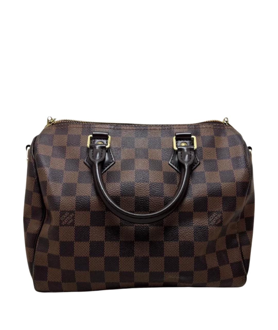 LOUIS VUITTON Коричневая сумка с короткими ручками, фото 1