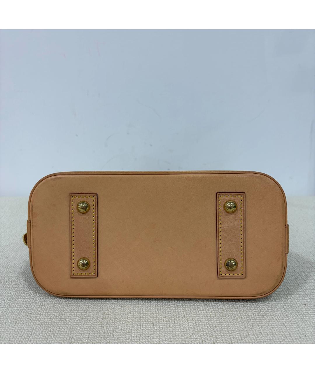 LOUIS VUITTON Коричневая сумка с короткими ручками, фото 4