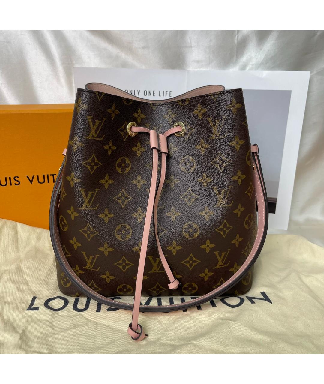 LOUIS VUITTON Коричневая сумка через плечо, фото 10