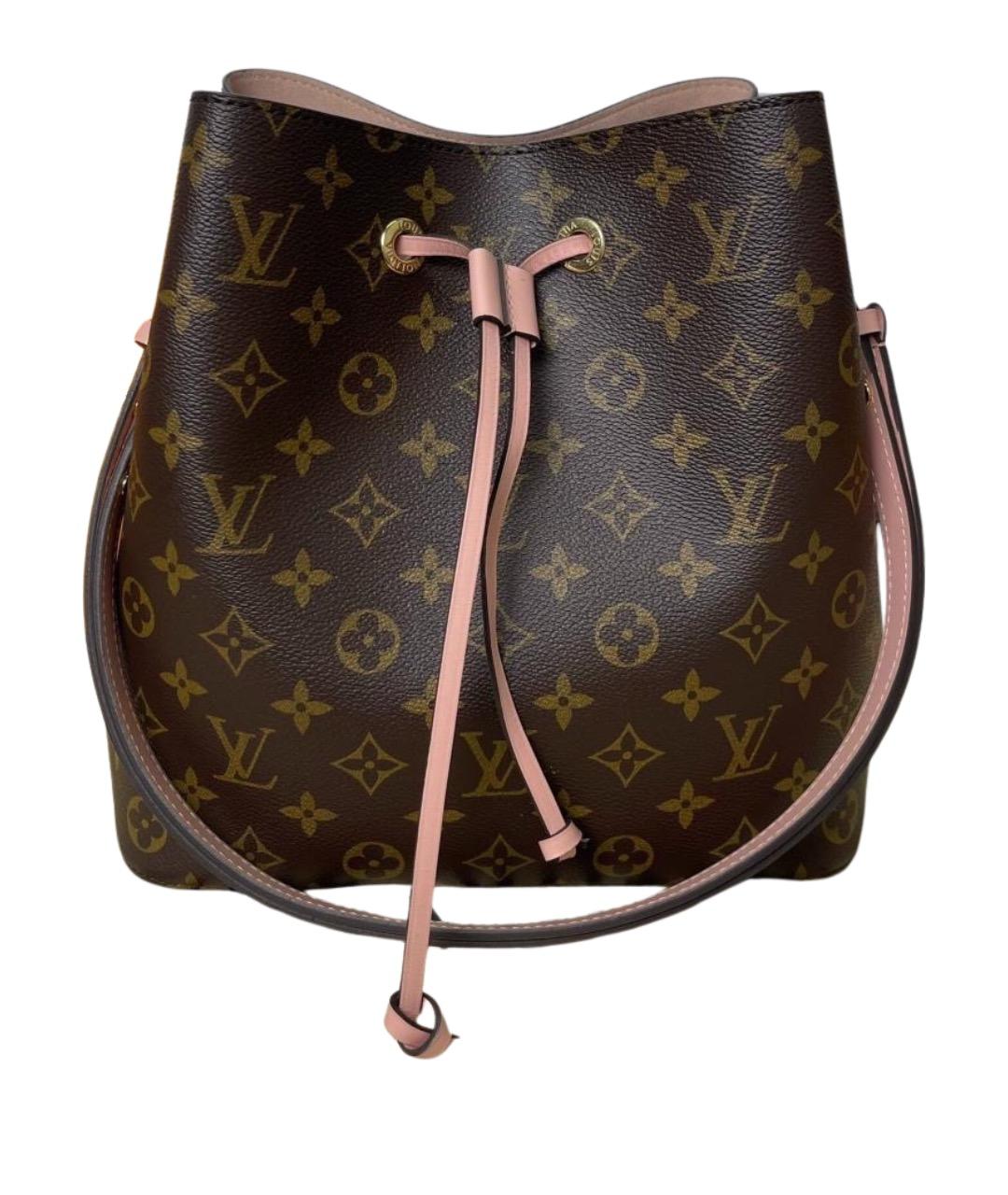 LOUIS VUITTON Коричневая сумка через плечо, фото 1