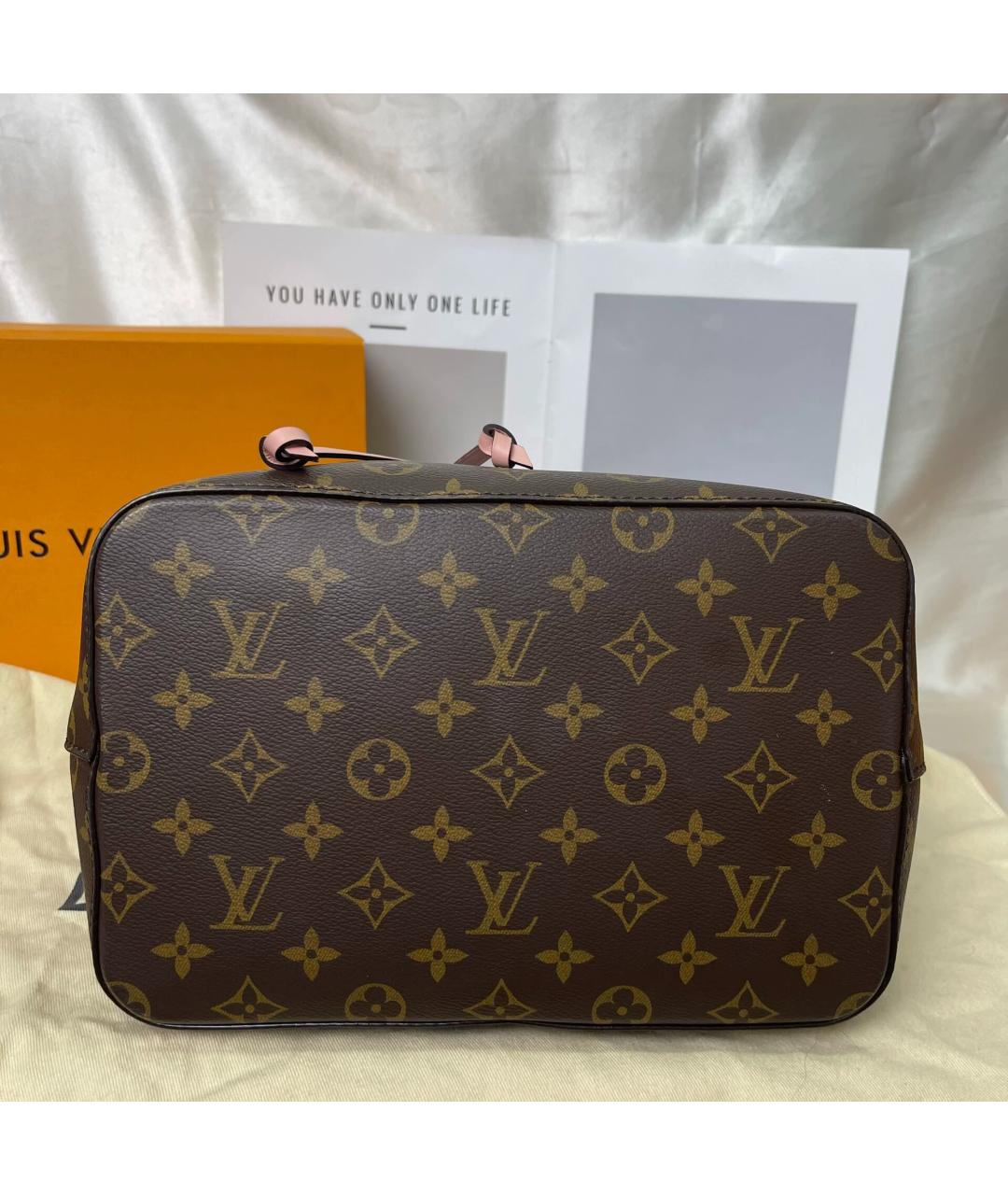 LOUIS VUITTON Коричневая сумка через плечо, фото 6