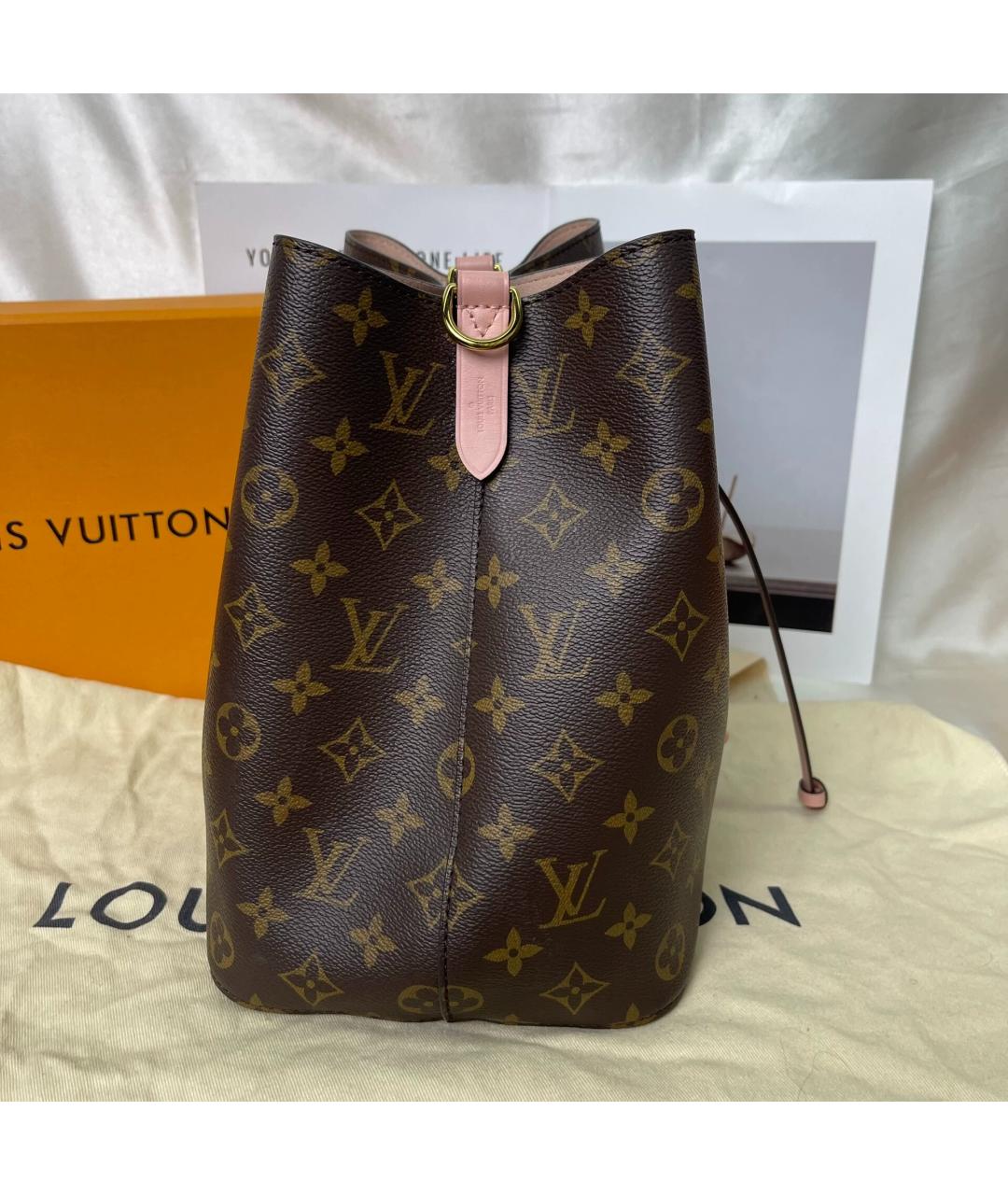 LOUIS VUITTON Коричневая сумка через плечо, фото 5
