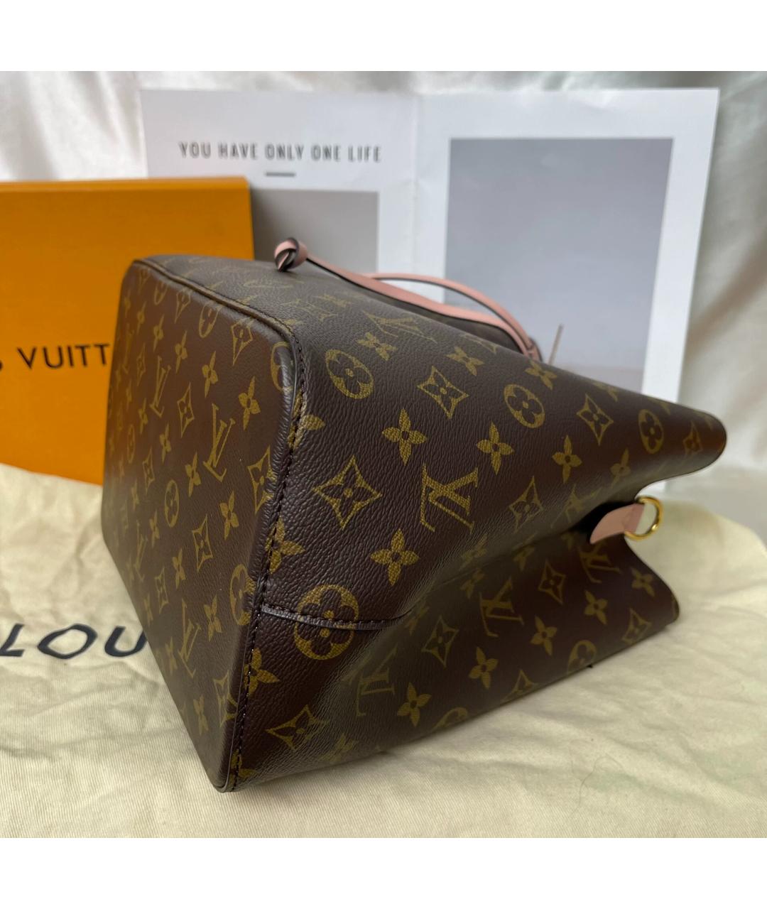 LOUIS VUITTON Коричневая сумка через плечо, фото 8