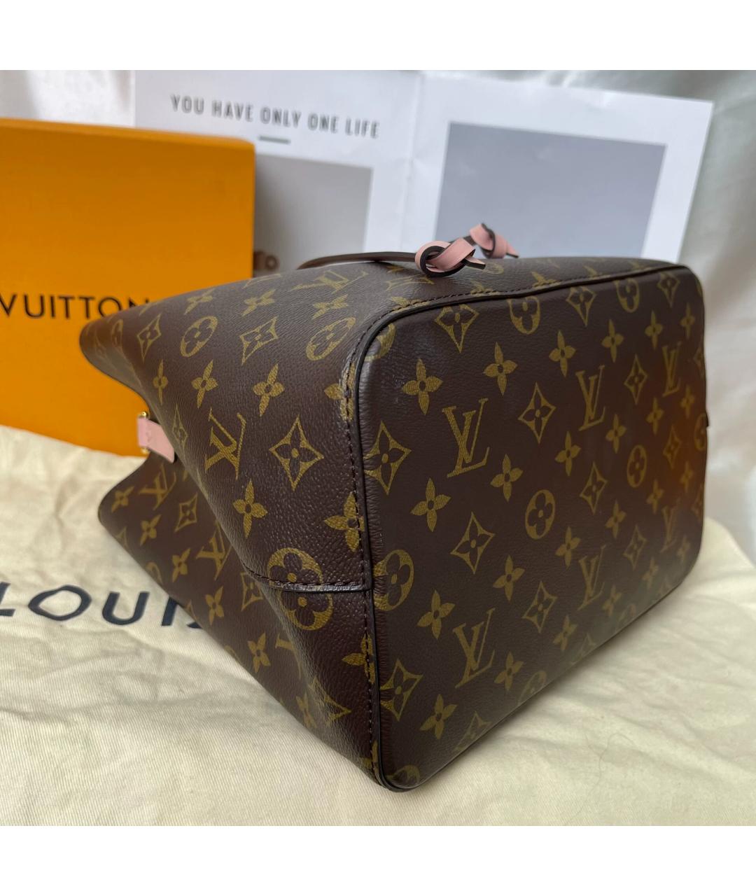 LOUIS VUITTON Коричневая сумка через плечо, фото 7